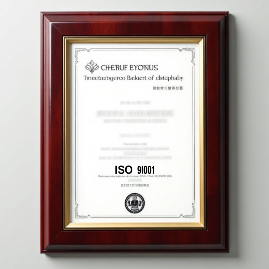 Certificación ISO 9001